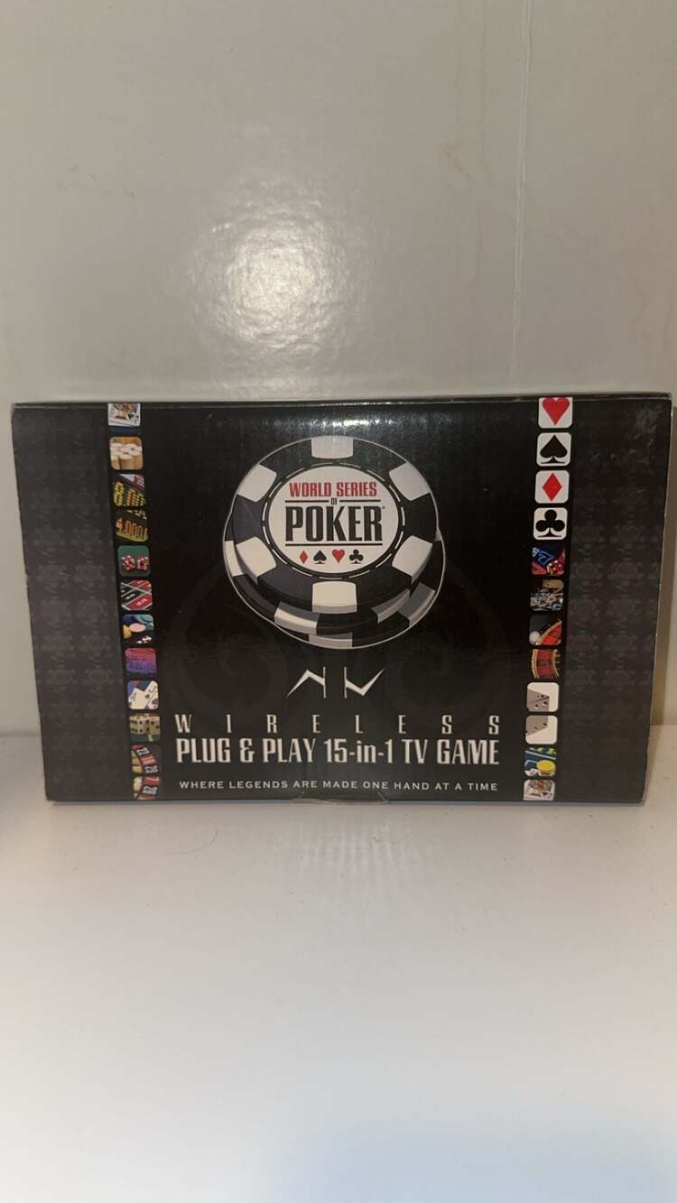Excalibur Electronics World Series of Poker Wireless Plug & Play 15-in-1 TV Game